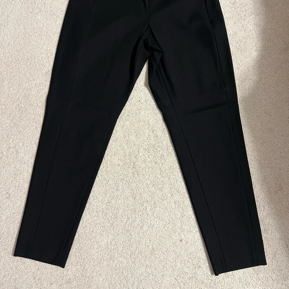 NWT Banana Republic Devon Curvy Skinny Black Pant 10 Petite - Picture 2 of 10